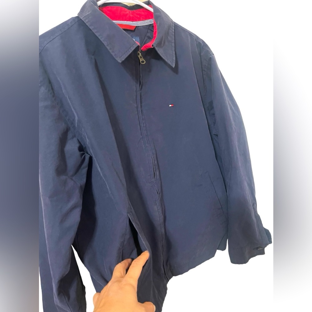 ❤️ Men's Tommy Hilfiger Flex Light Jacket Water & Wind Resistant - Picture 2 of 7